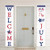 Mosoan 4th of July Decoration Patriotic Porch Sign - July 4th Porch Decorations - 4th of July Decorations Outdoor Indoor - Welcome Banner Fourth of July Party Supply - Independence Day Decorations Mosoan 4th of July Decoration Patriotic Porch Sign - July 4th Porch Decorations - 4th of July Decorations Outdoor Indoor - Welcome Banner Fourth of July Party Supply - Independence Day Decorations