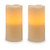 Darice Battery Operated LED Pillar Candle Set Assorted Size, 2 Piece