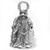 Guardian Wizard Motorcycle Biker Luck Gremlin Riding Bell or Key Ring