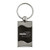 Upgrade Your Auto Type S on Black Rectangular Wave Keychain - Officially Licensed
