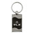 Upgrade Your Auto Acura TLX on Black Rectangular Wave Keychain - Officially Licensed