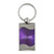 Upgrade Your Auto Dodge Durango on Purple Rectangular Wave Keychain - Officially Licensed
