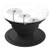 Dandelion Flowers - Black and White PopSockets Grip and Stand for Phones and Tablets