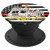 The Thin Red Line Firefighter Flag Fire Department Truck PopSockets Grip and Stand for Phones and Tablets