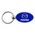 Upgrade Your Auto Mazda on Blue Oval Keychain - Officially Licensed