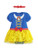 Disney Princess Snow White Baby Girls Costume Bodysuit Dress Headband 6-12 Months