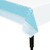 Amscan Blue Blessings Religious Party Scroll Printed Rectangular Table Cover Tableware, Blue, 54" x 102"