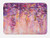 Ambesonne Flower Bath Mat, Watercolor Painting Effect Wisteria Tree Blossoms Soft Scenic Spring Display, Plush Bathroom Decor Mat with Non Slip Backing, 29.5" X 17.5", Purple Lilac