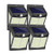Enkman Solar Lights Outdoor 140 LED,Wireless Motion Sensor Lights with 270 Wide Angle IP65 Waterproof for Deck Fence Post Door Wall Yard and Garage Yard Garage Deck Pathway Porch (4Pack-140Led)