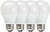 TCP 60W Equivalent, Value LED A19 Light Bulbs, Daylight, Non-Dimmable (4 Pack)