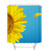 Fangkun Bathroom Shower Curtain Sunflower 3D Printing Curtains - Polyester Fabric Waterproof Bath Curtains Decor Set - 12pcs Hooks - 72 x 72 inches