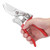 YunChang Pruning Shears Hand Pruner Garden Hand Tools Scissors,Red,8.3 inch