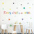 Every Child is an Artist Wall Sticker,WINDVALE Inspirational Lettering Quotes Wall Decal for Nursery Kids Room Playroom Classroom Decoration