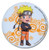 Great Eastern Entertainment Naruto Shippuden SD Button, 2.1875"