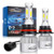 VoRock8 R2 COB 9007 HB5 8000 Lumens Led Headlight Conversion Kit, High Low Beam Headlamp, Dual Beam Head Light, Halogen Head Light Replacement, 6500K Xenon White, 1 Pair