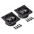 uxcell 2-Way Square Speaker Box Terminal Binding Post for Stereo Screw Cup Connectors Subwoofer Plugs 2pcs