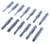 13 Pcs Phillips Drill Screwdriver Bit, 2 inch Long, 1/4" Quick Release Hex Shank Magnetic Cross Screwdriving bits set