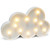 KiBlue Cloud Lamp Cloud Decorations LED Cloud Night Light Lamp Battery Operated Table Cloud Lamp Light for Party Supplies-Wall Decoration for Kids' Room,Living Room,Bedroom (White Cloud)
