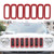Yoursme Front Grill Grille Inserts Mesh ABS Grill Guard Cover Trim Red 7PCs for Jeep Renegade 2015 2016 2017 2018