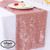 TRLYC 12x108-Inch Rectangle-Rose Gold-Sequin Table Runners- for Wedding/Party/Decor (Pack 6)