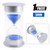 Swpeet Blue Sand Timer Colorful Hourglass Sandglass Timer Sand Clock Timer for Games Classroom Home Office (5 minutes)