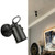 Industrial Wall Lights Adjustable Retro Black Wall Lamp, Wall Mounted Wall Sconce Lamp for Bedroom Living Room Loft Bar Cafe, Task Wall Lamp Indoor Display Spotlight Lamp