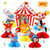 Circus Carnival Animals Honeycomb Centerpieces 3D Table Decorations for Circus Carnival Birthday Baby Shower Party Decorations Supplies Set of 9