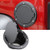 Gas Tank Cap Fuel Filler Door Cover for 2007-2017 Jeep Wrangler JK & Unlimited Sport Rubicon Sahara 4 Door,2 Door