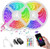 LED Strip Lights Wifi Wireless Smart Light Strip Works with Alexa Googl LED Strip Light APP Control with Remote Music Sync Tape LightsLED Lights Rope Lights for Bedroom TV Kitchen Bar Decoration