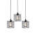 Pack of 3 1-Light Pendant Light Industrial Vintage Style Hanging Light Fixture(No Bulb Included)