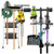 Garage Tool Storage Rack & Wall Mounted Bicycle Rack, Organizer for Rakes, Shovels, Tools & Bikes