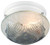 Volume Lighting V7076-6 1-Light White Flush Mount Ceiling Fixture