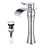 BWE Tall Waterfall Single Handle Chrome Commercial Bathroom Sink Vessel Faucet Lavatory Mixer Tap