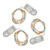 LumaBase 60603 3 Count Battery Operated Submersible Mini String Lights (60 Lights), Multicolor
