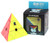LiangCuber Moyu MoFang JiaoShi Meilong Pyramid stickerless Magic Cube Cubing Classroom Meilong 3x3 Pyramid Speed Cube Puzzle