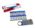 Elibbren Coax Cable Crimper, Coaxial Compression Connector Stripper Tool Fitting Wire Stripper Set for RG6 RG59 Coaxial Cable Connector.