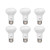 LUNO R20 Dimmable LED Bulb, 6.5W (45W Equivalent), 455 Lumens, 2700K (Soft White), Medium Base (E26), UL & Energy Star (6-Pack)