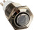 Uxcell Stainless DC 24V Ring LED Latching SPDT Push Button Switch