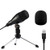Moukey USB Computer Microphone, for Podcast, YouTube, Studio, Streaming, Gaming Recording (Windows/Mac) Plug&Play,Cardioid Condenser PC Mic with Tripod Stand -Mum-1