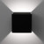 Ralbay Black Modern LED Wall Sconce Lighting Fixtures Aluminum 10W Natural Light 4000k Up and Down Indoor Lighting for Living Room Bedroom Hallway Not Dimmable