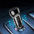 USB Car Charger,Bralon 24W 4.8A All Metal Dual USB Fast Car Charger Adapter with White LED Compatible with iPhone 11/11 Pro(Max)/Xs/XR/Max/X/8/7/Plus,iPad Pro/Air 2/Mini, Galaxy, LG and More