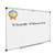 juujee 24x36 Dry Erase Magnetic White Board with Pen Tray, Classic Aluminum Frame, Wall-Mounted Lightweight Whiteboard for Office, Home, School, Include 2 Dry Erase Markers, 4 Magnets, 1 Eraser