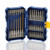 COMOWARE Impact Screwdriver Bit Set with Titanium Drill Bits - Quick Release Twist Drill Bit Set with Tough Case, Impact Driver Bit Set Total 35Pcs