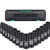 3/8 Drive Impact Socket Set, METAKOO 15PCS Metric Deep Impact Sockets, 6mm - 20mm, Cr-V, 6-Point - MISS02