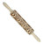 color mogu Christmas Wooden Rolling Pins Engraved Embossing Rolling Pin with Christmas Symbols for Baking Embossed Cookies