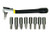 General Tools 80075 Nine-Piece Ratchet Offset Screwdriver Set