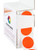 ChromaLabel 1 Inch Round Removable Color-Code Dot Stickers, 1000 per Dispenser Box, Fluorescent Red-Orange