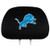 Team ProMark NFL Detroit Lions Head Rest Covers, 2-Pack