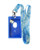Butterfly Lanyard w/ID Badge Holder and Charm (Blue)