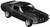 Scale 1/38 1967 Ford Shelby Mustang GT-500 diecast car Grey